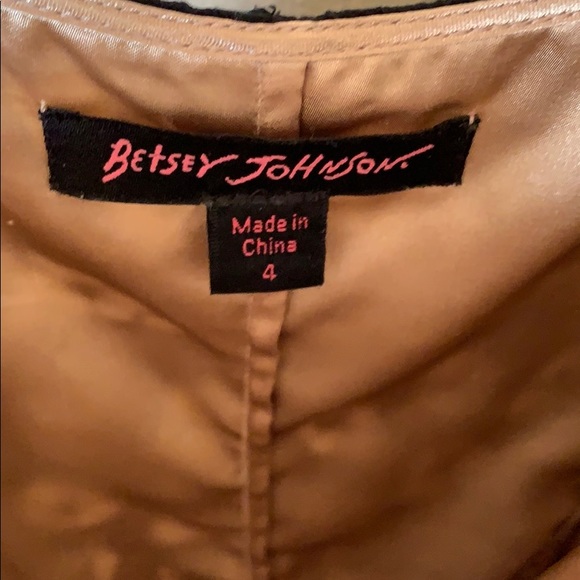 Betsy Johnson black Lace dress - Picture 4 of 4